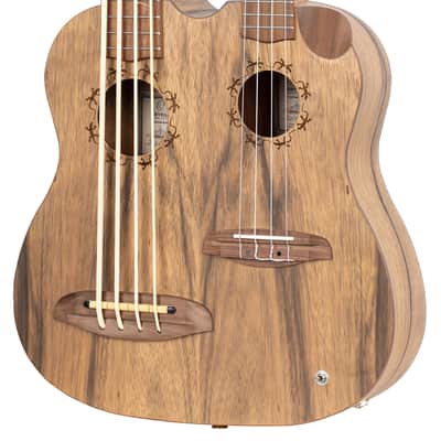 ORTEGA Hydra-BSTE Tenor Double Neck Ukulele inkl. Gigbag satin open pore image 2