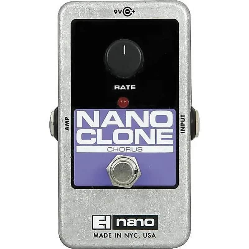 Mint Electro-Harmonix Nano Clone Analog Chorus - Purple / Black image 1