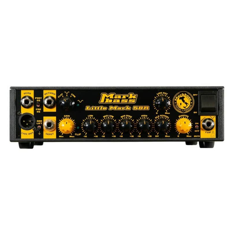 Markbass LITTLE MARK 58R 500W Solid State Bass Head Amplifier image 1
