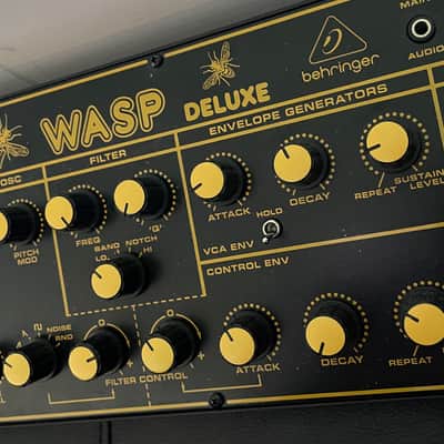Behringer WASP Deluxe Desktop Synthesizer 2020 - Present - Black image 3