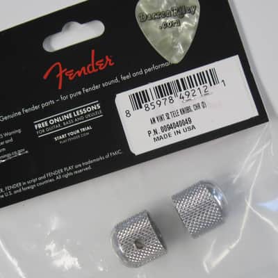 Fender American Vintage 52 Telecaster Knobs USA 0094040049 image 2