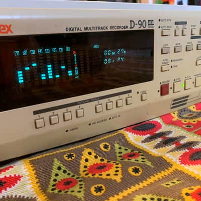 rare Fostex  D-90 - Vintage Digital 8-Track Digital Multitrack Recorder image 8