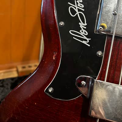 Gibson EB-0 Short Scale Bass 1967 - Cherry - Don Storck Custom image 9