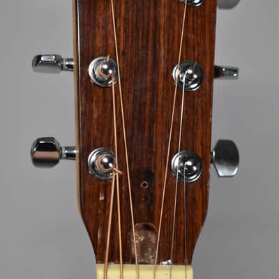1970s Ariel Dreadnaught Natural Finish Acoustic Electric Guitar image 15