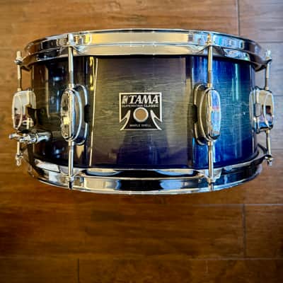Tama 6.5x14" CLS1465 Superstar Classic Snare - Dark Indigo Burst image 1