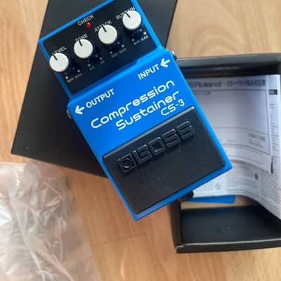 Boss CS-3 Compression Sustainer (Silver Label) 1997 - Present - Blue image 9