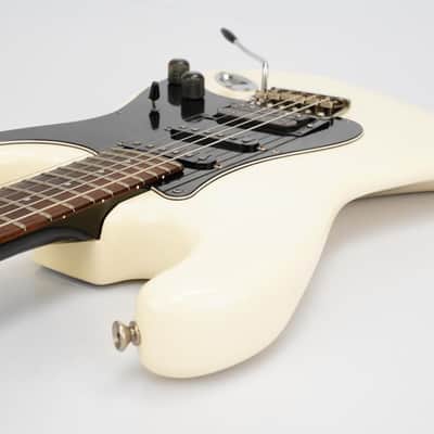 Fender Squier Fujigen Gakki Custom SQ Stratocaster HHS Olympic White #54075 image 16