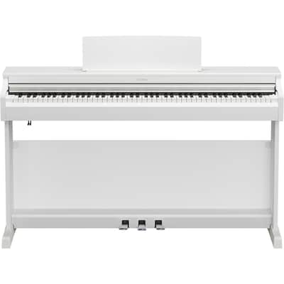 Yamaha YDP-166WH, GrandTouch-E™ 88 Note Upright Digital Piano - White image 2