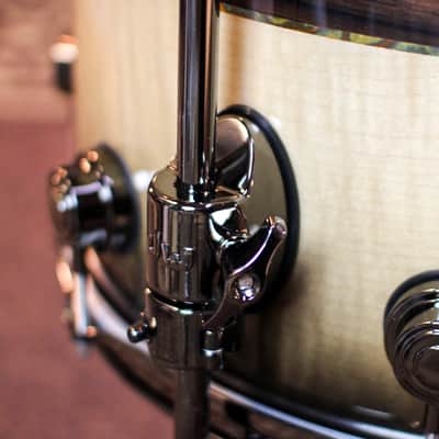 DW Collector's 333 Sycamore Ziricote Inlay Drum Set - 22,10,12,14,16,14sn - SO#1370116 image 8