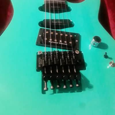 Custom built by me Gee. 1989, NOS Kramer pacer custom 1 - Seafoam Green image 3