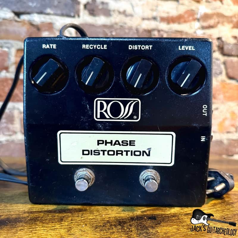 Ross Phase Distortion Pedal *VINTAGE* (1984 - Black) image 1