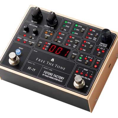 Free The Tone FF-1Y Future Factory RF Phase Modulation Delay Pedal image 2
