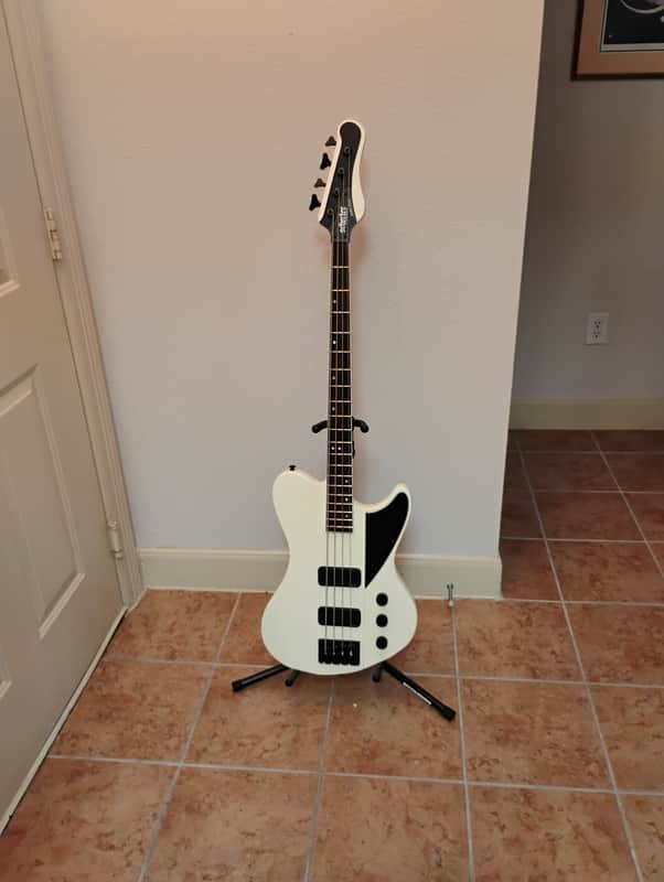Schecter Diamond Series Ultra Bass 2010s - Satin White image 1