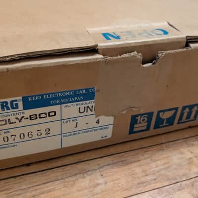 Korg Poly-800 in Original Box w/ Case Candy - NOS - Collectors image 8