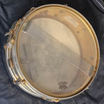 Extremely Rare Gretsch 4160G Round Badge COB Snare – 24k Gold Plated, image 10