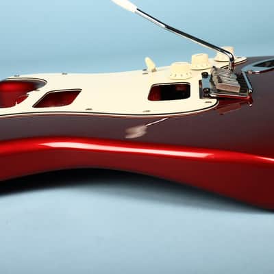 2003 Squier Stratocaster Loaded HH Humbucker Configuration Guitar Red Body image 13