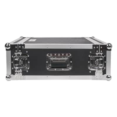 STRC-4U | 4U Space PA/DJ Rack/Road Case w/ 21" Depth, Plywood, Metal Ball Corners, Pro Tour Grade Flight Case image 5