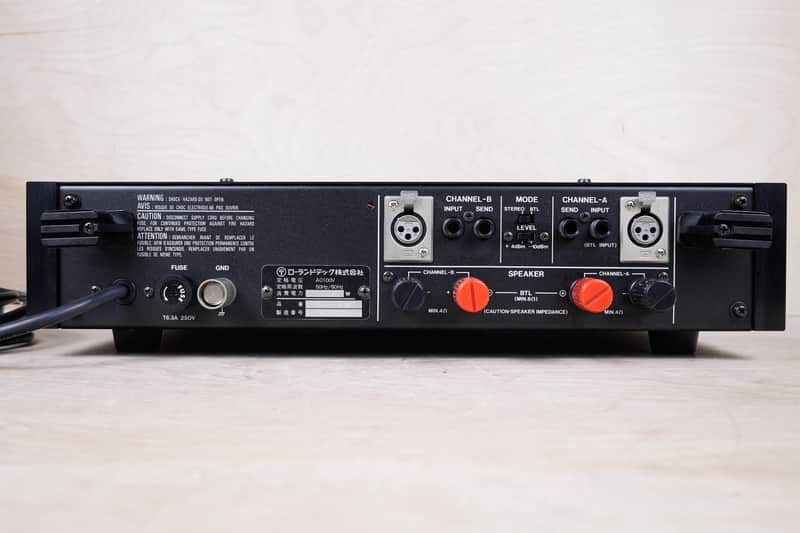 Roland SRA 1200 Rackmount Power Amplifier 170 watts 2 Channels