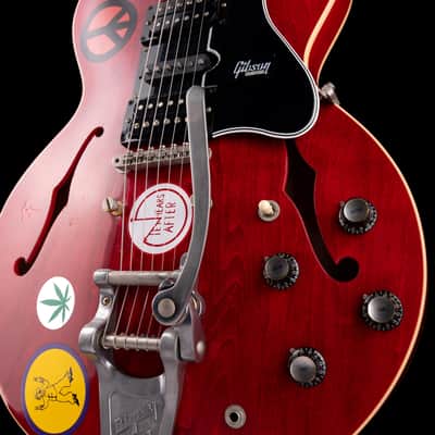 Pre-Owned 2019 Gibson Limited Edition Alvin Lee '69 Festival ES-335 Cherry With OHSC image 6