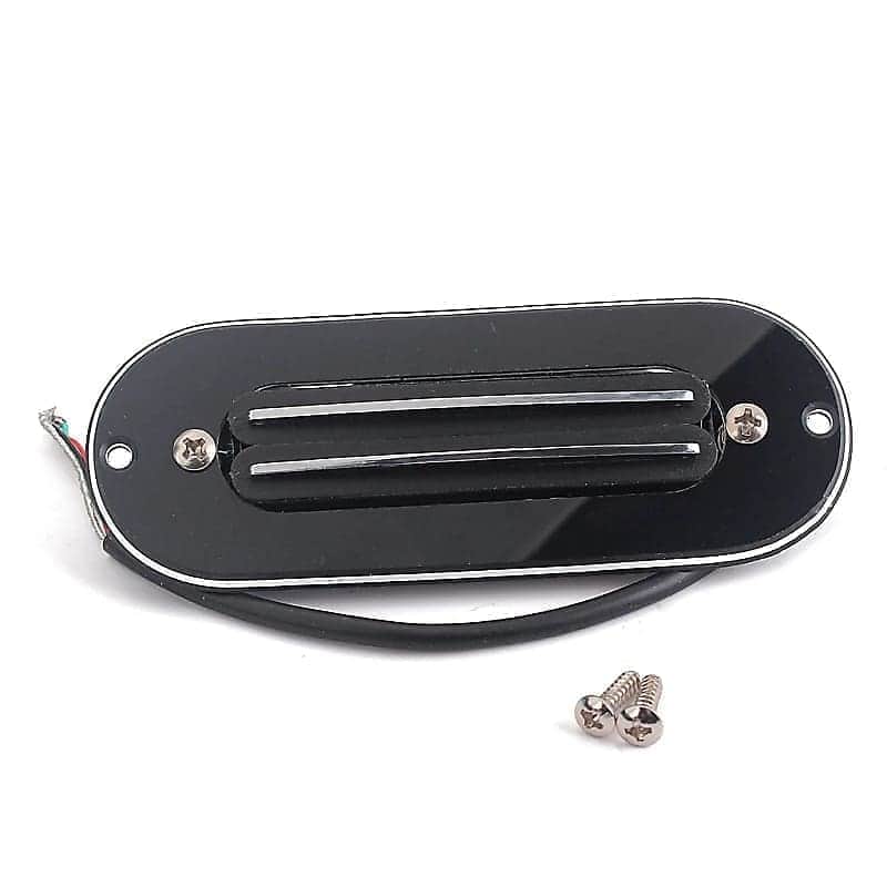 Acoustic Electric Cigar Box Guitar Dual Rail Humbucker Pickup image 1