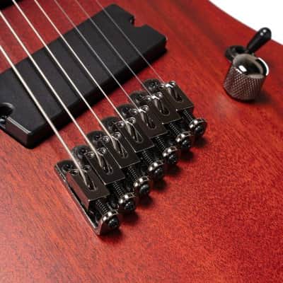 KX Series Multi-Scale 7-String Electric Guitar, Open Open Pore Mahogany image 4