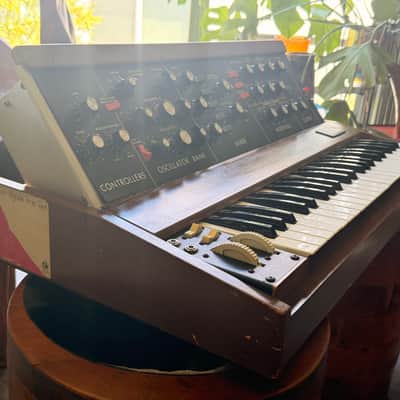 Moog Minimoog Model D 44-Key Monophonic Synthesizer 1971 - 1982 - Black / Wood image 8