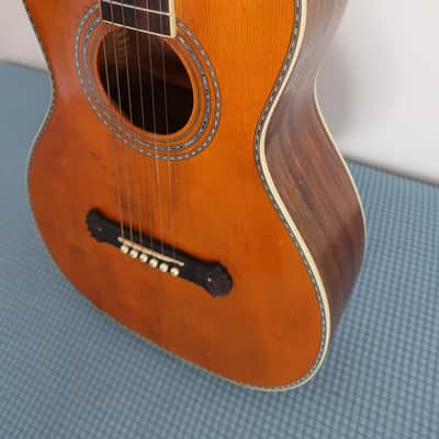 2008 Washburn 125th Anniversary R316SWKK Limited Edition Parlor Acoustic Guitar Very Clean #61 Of 250 Rare image 3