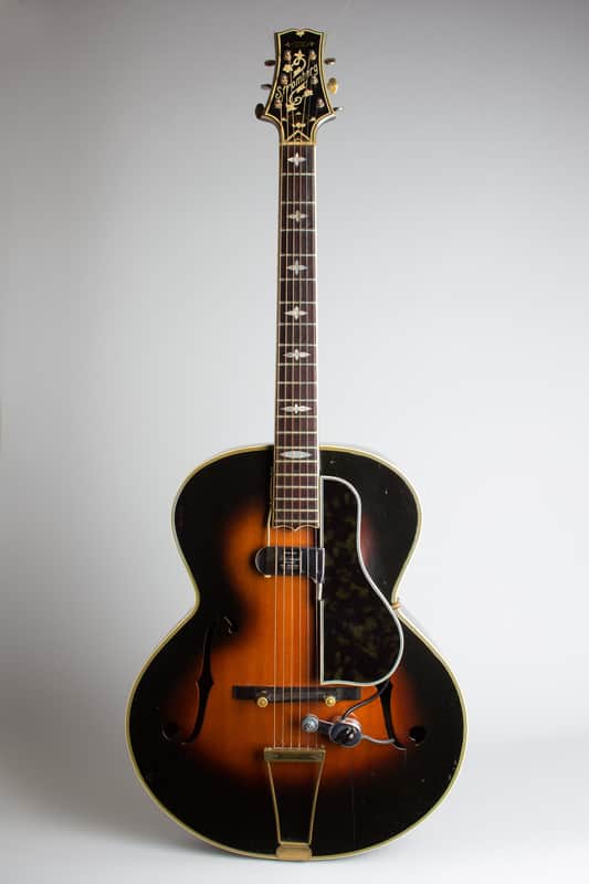 Stromberg  Model G-3 Arch Top Acoustic Guitar,  c. 1935, ser. #461, original black hard shell case. image 1