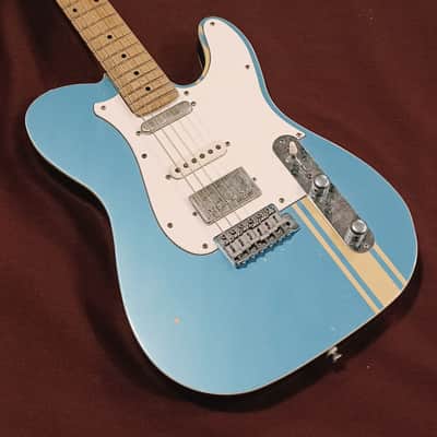 Franchin Mars Nashville HSS - Racing Stripe / Lake Placid Blue image 3