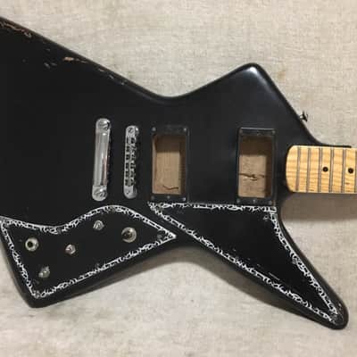 Sorina Project Guitar 1970's-1980's Black image 5
