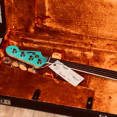 Fender American Vintage II 1966 Jazz Bass - Seafoam Green, IN Stock, Pro Setup & Ships Fast ! image 15