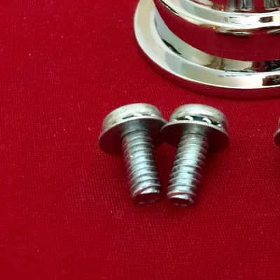 DW Collector’s Series Bass Drum Lug, TP30 TruePitch 30, Chrome, w/ Screws, Workshop image 3