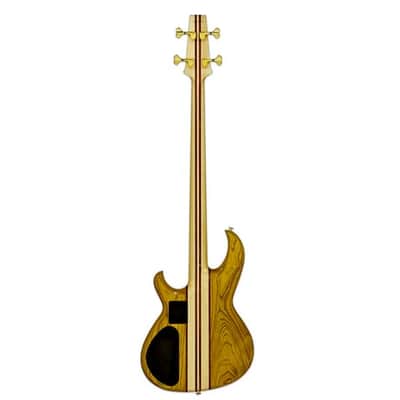 Brand New Aria Pro II SB-700 4-String Bass â€“ Oak Finish | Neck-Through | MB-1E Pickup | 2024 Reissue image 5