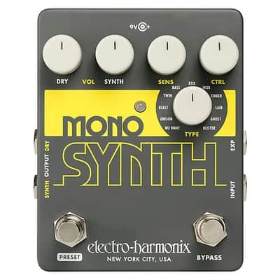 Electro-Harmonix Mono Synth Guitar Monophonic Synthesizer, GUIT MONO SYN image 11