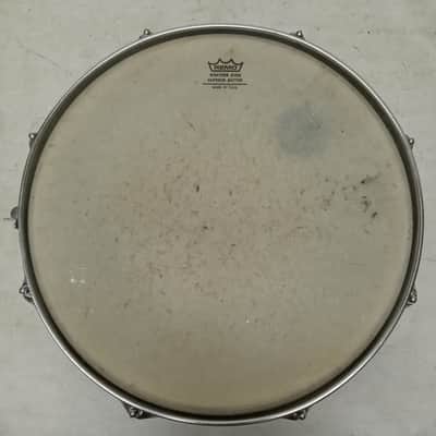 Ludwig S100 Standard 5x14"Silver Sparkle Snare Drum Vintage 60s 3Ply White-Paint image 9