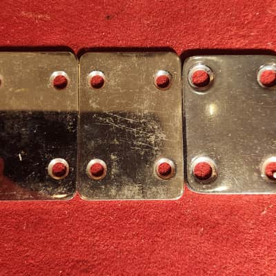 Various S-Style Neck Plates Chrome - Four Japanese, Three Unmarked image 2