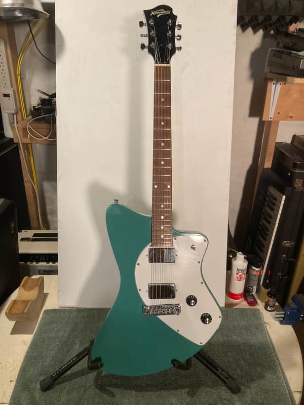 Fernandes H-65 (Vertigo) first series, Made in Japan 1994 - turqoise image 1