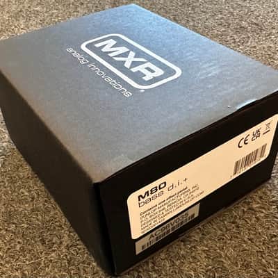 MXR M80 Bass D.I.+ PreAmp and Distortion Pedal 2025 - Black image 2