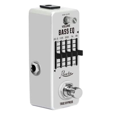 Rowin Bass EQ Pedal 5 Band Equalizer Pedals For Bass LEF-317B, FREE PICKS + HOLDER+ FREE SHIP USA image 11