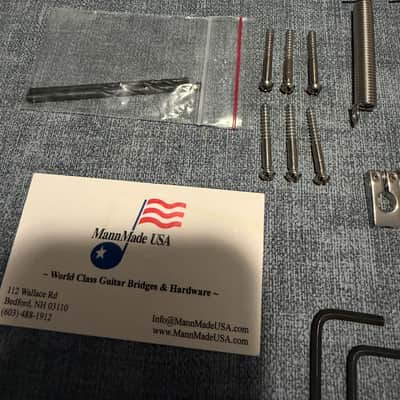 Mannmade USA PRS CE/S2/SE bridge upgrade kit- Chrome image 5