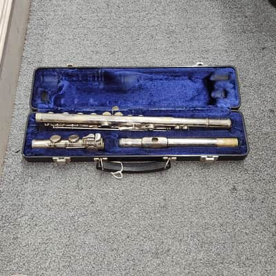 Armstrong Flute model 104 USA made with case for parts and repair image 10