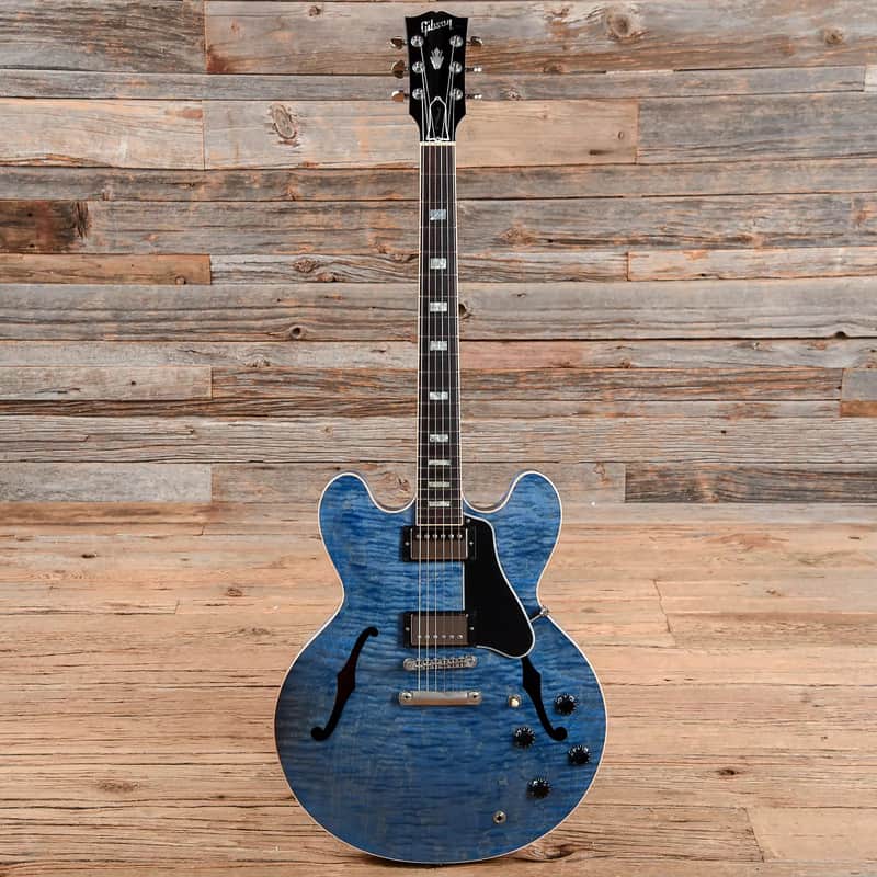 Gibson Memphis ES-335 Block Figured 2015 | Reverb Canada
