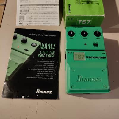 Ibanez TS7C Tube Screamer 25th Anniversary 2004 - Green