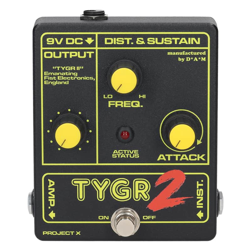D*A*M EFE TYGR 2 Distortion & Sustainer [Tone Bender/Big Muff] image 1