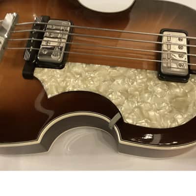 1996 Hofner 500/1 Violin Bass Vintage 63 model w/headstock stamp image 3