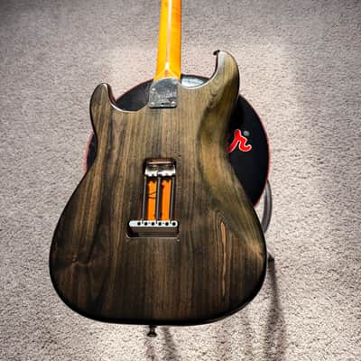 Fender Stratocaster Deluxe 2006-2008 - Vintage Faded Black Nitrocellulose image 7