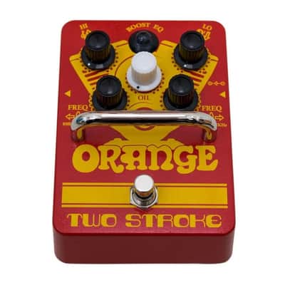Orange Two-Stroke Boost EQ Pedal Guitar Effects Pedal image 3