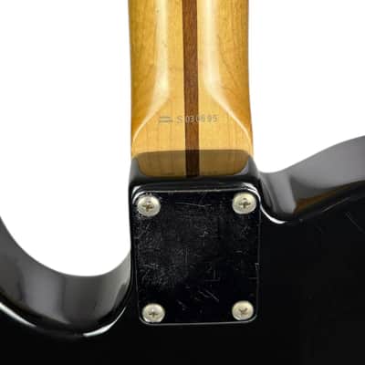 Fender Japan TL-STD Telecaster 1994-1995 - Black - Vintage image 6