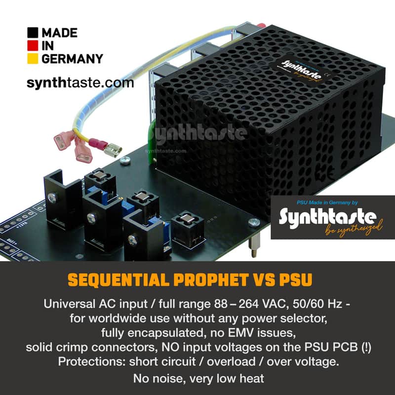 SCI Prophet VS PSU, Power Supply, Netzteil, Universal AC input for worldwide use (88–264 V AC) image 1