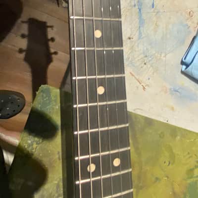 Warmoth Z  Body and Mahogany/Ebony Neck 2020 Satin Black Gotoh GE1996T Tremolo and Dimarzio Pickups image 9